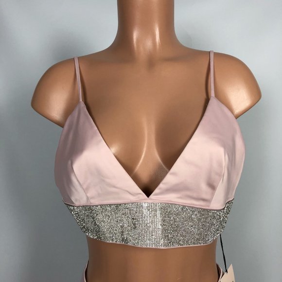 superdown Laine Diamond Bottom Edge Skirt Set Pink - Picture 5 of 12